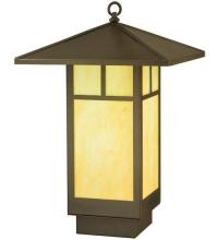 Meyda Black 127912 - 16"Sq Seneca T Mission LED Lantern Pendant