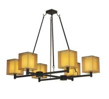 Meyda Black 129378 - 48"W Horizon Bay 6 LT Chandelier