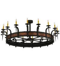 Meyda Black 130021 - 60"W Costello 16 LT Chandelier