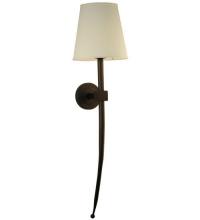 Meyda Black 130502 - 12" Wide Bechar Wall Sconce