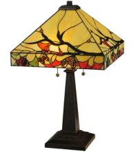 Meyda Black 131507 - 25"H Woodland Berries Table Lamp