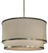 Meyda Black 131965 - 72"W Cilindro Two Tier Pendant