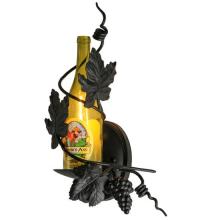 Meyda Black 133012 - 9"W Tuscan Vineyard Personalized Wine Bottle Wall Sconce