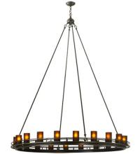 Meyda Black 133495 - 60"W Barbury 20 LT Chandelier