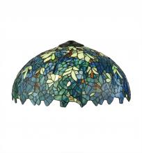 Meyda Black 133915 - 18" Wide Wisteria Shade