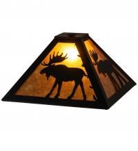 Meyda Black 13405 - 12" Square Moose Shade