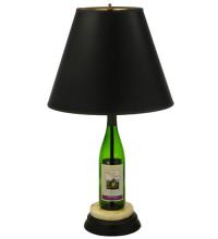 Meyda Black 134264 - 25.5"H Personalized Wine Bottle Table Lamp