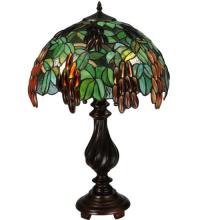 Meyda Black 134529 - 25"H Murlo Table Lamp