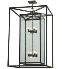 Meyda Black 134699 - 28"Sq Kitzi Box Pendant