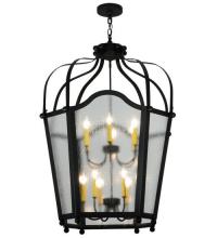 Meyda Black 135145 - 34"W Citadel 12 Light Pendant