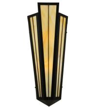 Meyda Black 135522 - 8.5"W Brum Wall Sconce