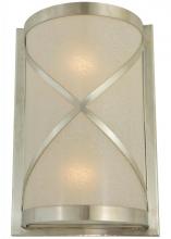 Meyda Black 136052 - 8"W Whitewing Wall Sconce