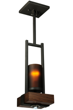 Meyda Black 136684 - 5.5"Sq Grand Terrace Pendant