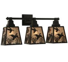 Meyda Black 136926 - 28"W Ducks in Flight 3 LT Wall Sconce