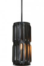 Meyda Black 137408 - 7" Wide Ausband Turbine Mini Pendant