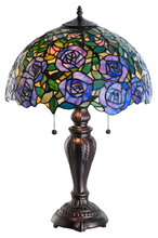 Meyda Black 138584 - 24"H Rosebush Table Lamp