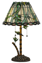 Meyda Black 138588 - 24"H Loro Paraiso Table Lamp