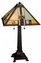 Meyda Black 138773 - 26"H Prairie Wheat Harvest Table Lamp