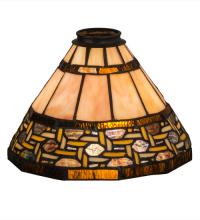 Meyda Black 138824 - 9" Wide Ilona Shade