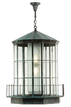 Meyda Black 139062 - 28.5"W Lighthouse Lantern Pendant