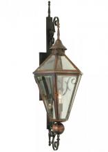 Meyda Black 139836 - 14" Wide Millesime Lantern Wall Sconce