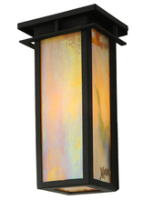 Meyda Black 142020 - 6" Wide Portico Mission Wall Sconce