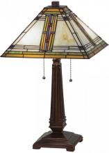 Meyda Black 143149 - 23"H Nevada Table Lamp