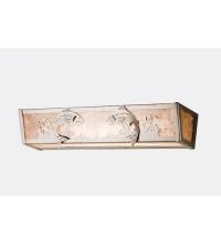 Meyda Black 14364 - 24" Wide Leaping Trout Vanity Light