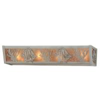 Meyda Black 14387 - 24"W Tropical Fish Vanity Light