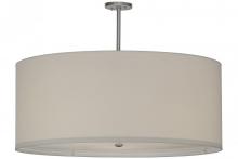 Meyda Black 145082 - 36" Wide Cilindro Textrene Pendant