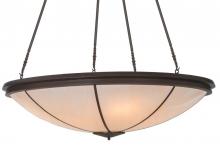 Meyda Black 145483 - 70"W Commerce Inverted Pendant