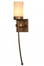 Meyda Black 145831 - 6" Wide Bechar Wall Sconce