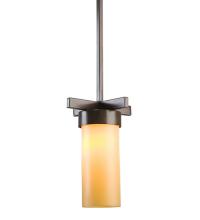 Meyda Black 146547 - 8" Wide Dante Mini Pendant