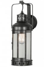 Meyda Black 146812 - 6"W Coachman Westminster Hanging Wall Sconce