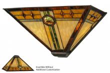 Meyda Black 146985 - 16"W Carlsbad Mission Wall Sconce