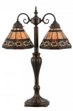 Meyda Black 147734 - 28"H Ilona 2 LT Table Lamp