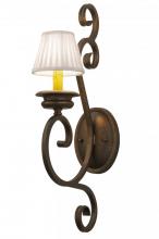 Meyda Black 149412 - 5" Wide Fernando Wall Sconce