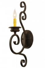 Meyda Black 149626 - 5"W Fernando 1 LT Wall Sconce