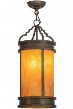 Meyda Black 149975 - 10"W Wyant Pendant