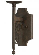 Meyda Black 150101 - 5"W Toscano 1 LT Wall Sconce Hardware