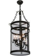 Meyda Black 150323 - 15"W Cilindro Espiral LED Pendant