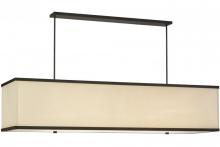 Meyda Black 151164 - 75"L Quadrato Oblong Pendant