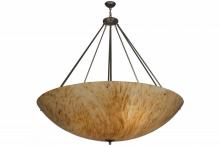 Meyda Black 151471 - 60"W Madison Inverted Pendant