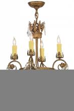 Meyda Black 152132 - 18"W Antonia 4 LT Chandelier