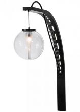 Meyda Black 152161 - 18"W Bola Urbano LED Wall Sconce