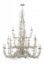 Meyda Black 152649 - 54"W Twigs 24 LT Chandelier