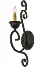 Meyda Black 152667 - 5" Wide Fernando Wall Sconce