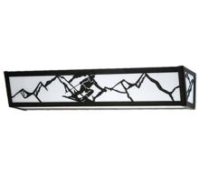 Meyda Black 15433 - 24"W Alpine Vanity Light