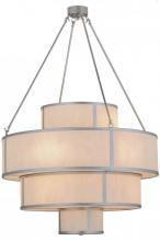 Meyda Black 154447 - 44"W Jayne 4 Tier Pendant