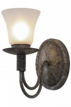 Meyda Black 155226 - 5"W Bell Wall Sconce